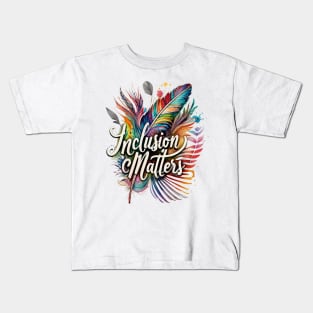 Special Education Autism Awareness Teacher Inclusion Matters Kids T-Shirt